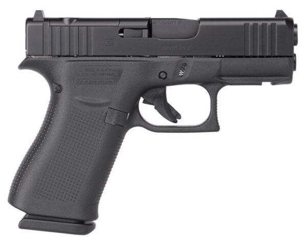 GLOCK G43X 9MM BLK 3.39" MOS RAIL  #