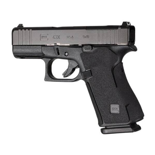Hogue Wrapter Adhesive Grip Glock 43x/48 Rubber Grain Texture Black
