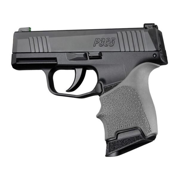 Hogue HandAll Beavertail Handgun Grip Sleeve for Sig Sauer P365 Slate Grey