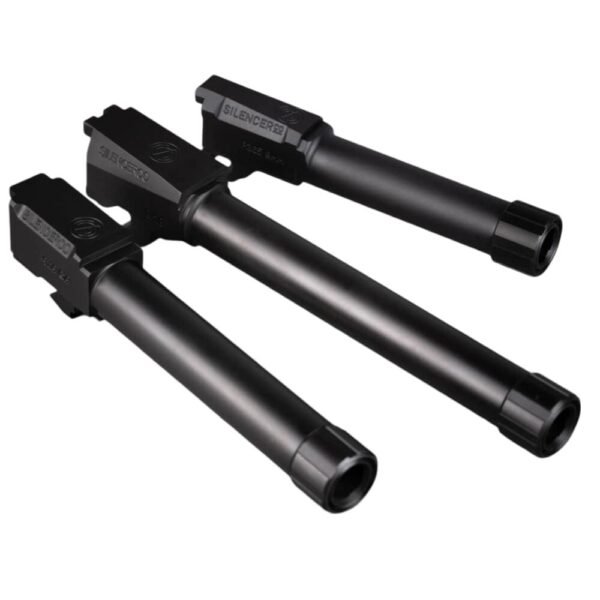 SilencerCo Threaded Barrel for H&K VP9 9mm Luger 1/2x28 4.5" Black