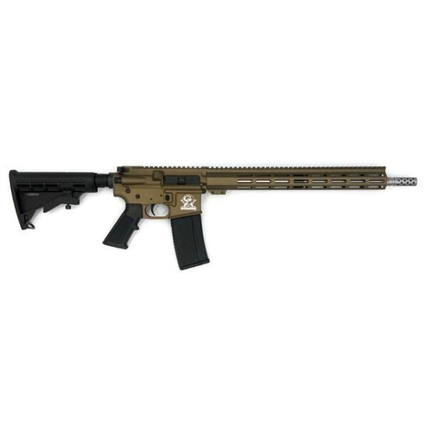 GLFA CA Compliant Rifle .223 Wylde 10rd Mag(1) 16'' Stainless Threaded Barrel Bronze Titanium Cerakote