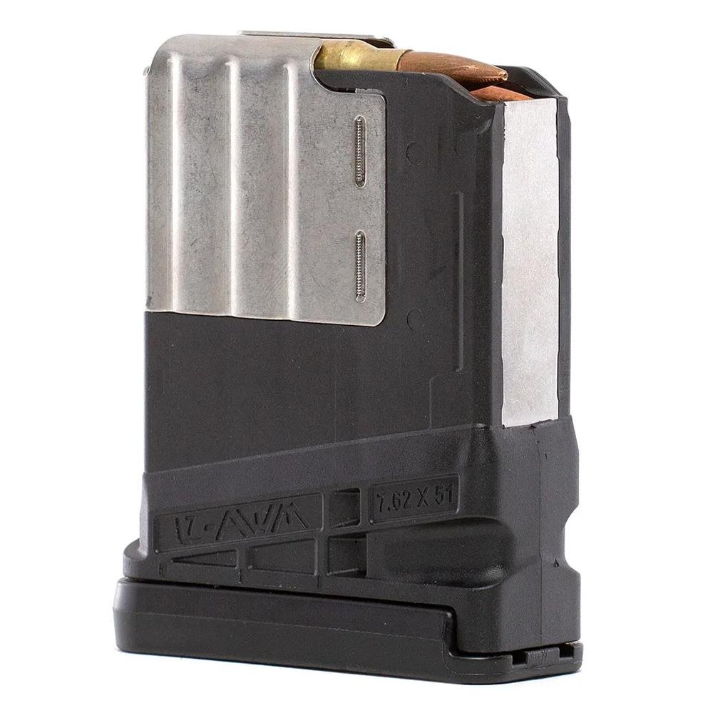 Lancer L7AWM Gen 2 Rifle Magazine Black .308 Win/7.62x5mm/6.5 Creedmoor 10/rd