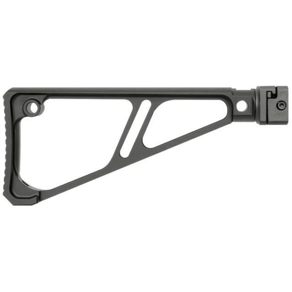 Midwest Industries Picatinny Side Folding Fixed Extruded Stock Black