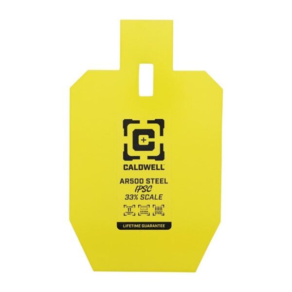 Caldwell AR500 33% IPSC Steel Target