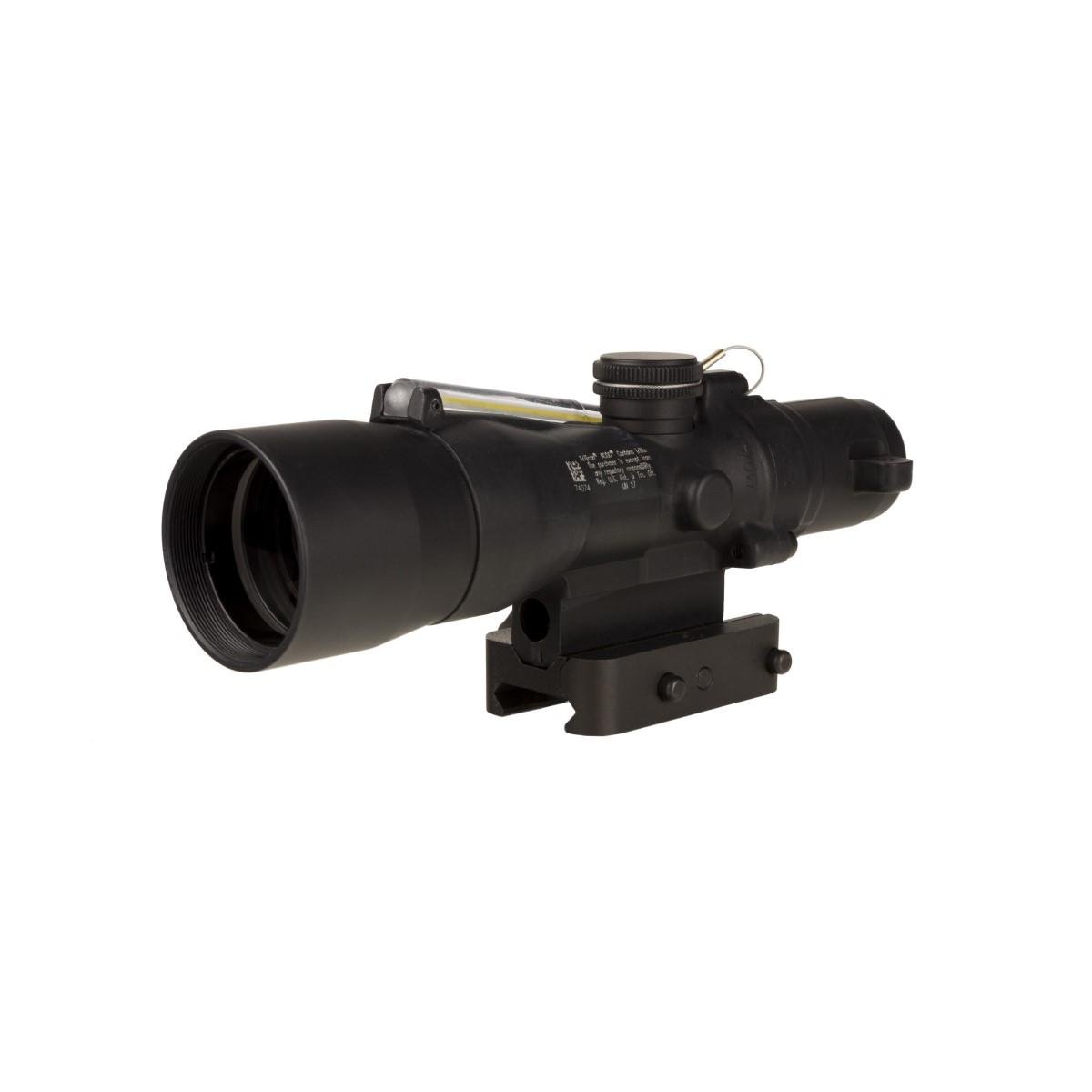 Trijicon Compact ACOG 3x30 Rifle Scope Amber Crosshair 300BLK 115/220gr. Illuminated Black