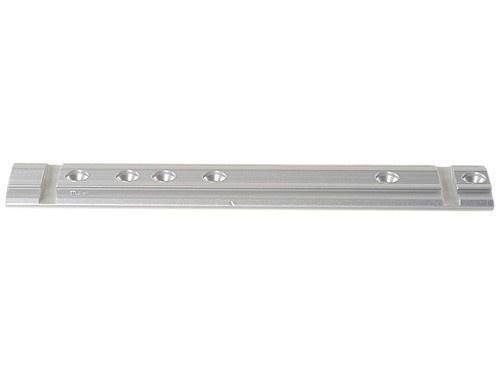 Weaver 1-Piece .22 Tip-Off Adapter Scope Base for Ruger -Silver - #TO-9S Fits Detachable Top Mount Scope Rings or Tip-Off Scope Rings