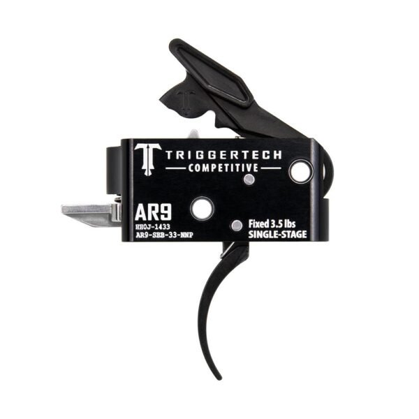 TriggerTech AR-9 Competitive Single Stage Rifle Trigger 3.5 lbs Curved