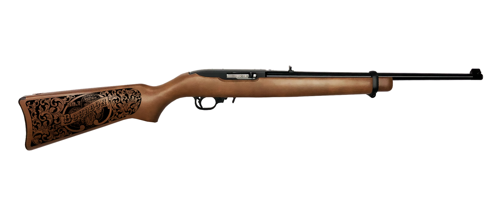 RUGER 10/22 22LR RIFLE 16.1" BOURBON EDITION 1-10RD MAG