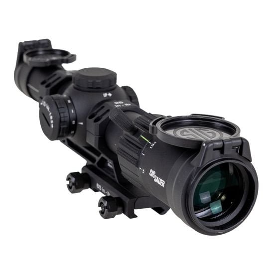 SIG SAUER TANGO MSR 1-6X24 SCOPE 30MM SFP HELLFIRE FL-6 RETICLE, 0.5 MOA W/ MOUNT
