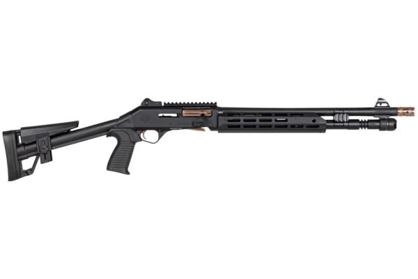 PANZER M4 SPEED PRO ARGO 12G S/A 3" 18.5" BBL, BLACK W/ BRONZE TITANIUM
