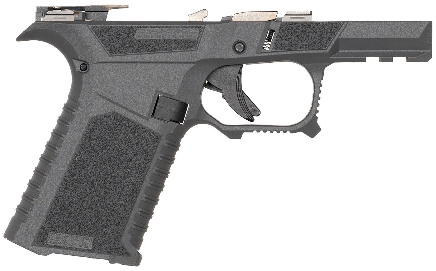 Sct Manufacturing 0226020000IC SCT SC Compatible w/ Glock 43X/48 Polymer Frame Aggressive Texture Grip