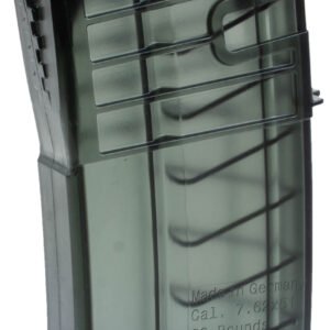 HK 50236507 417  20rd 7.62mm Fits H&K 417 Clear Smoke Polymer