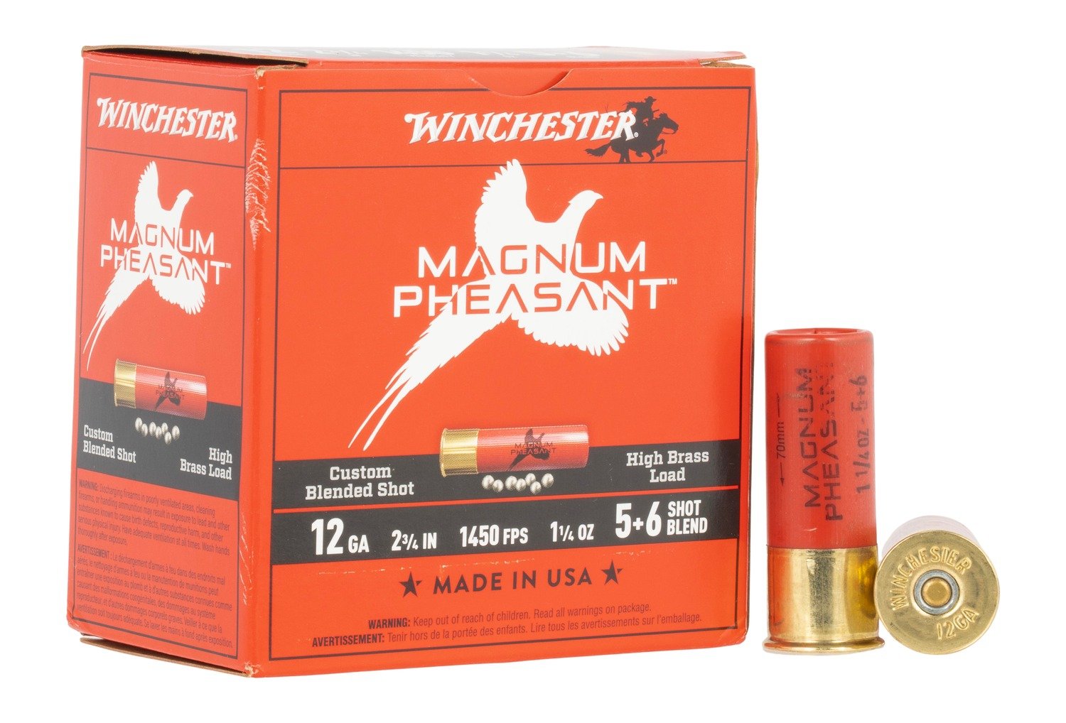 WIN MP1256 12G 2-3/4" 5&6 MAG PHS 1-3/8 25/10