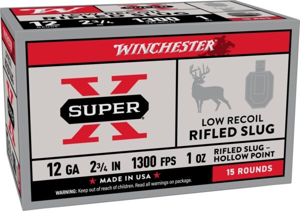 WIN X12RS15VPR 12G 2-3/4" SUPERX LR 1-OZ     15/10