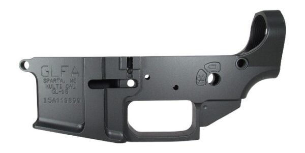 GLFA GL15 BLK-S GLFA AR15 STRPPD LOWER REC