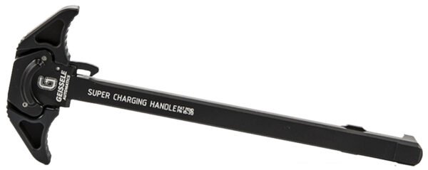Geissele Automatics 05476B Super AR-10 Black Black Hardcoat Anodized 7075-T6 Aluminum Ambidextrous Hand