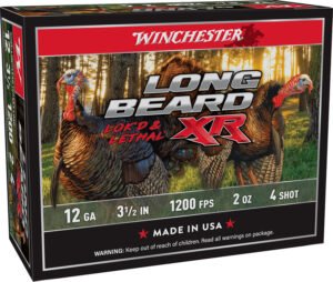 Winchester Ammo STLB12L4 Long Beard XR Shot-Lok 12Gauge 3.50" 2oz 4Shot 10 Per Box/10 Case