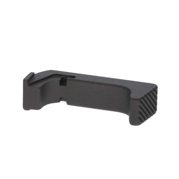 Rival Arms RA72G004A Magazine Release Extended Black Anodized Aluminum for Glock 43X, 48
