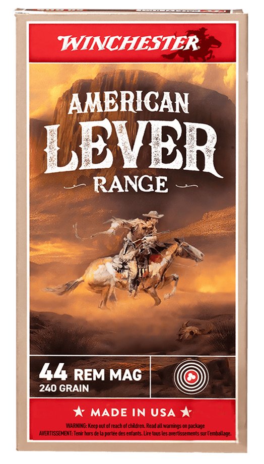 WIN AMERICAN LEVER 44MAG 240GR JSP 50/10