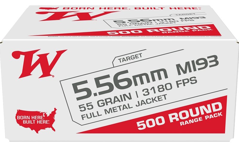 WIN LC 5.56MM M193 55GR FMJ 500/2 (182)