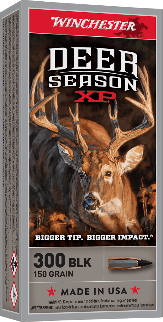WINCHESTER DEER SEASON XP 300BLK 150GR 20RD BX 200RD CASE