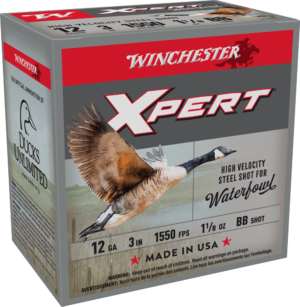 WINCHESTER SUPER X XPERT HV STEEL 12GA 3" 1 1/8OZ BB 25RD BOX 250RD CASE