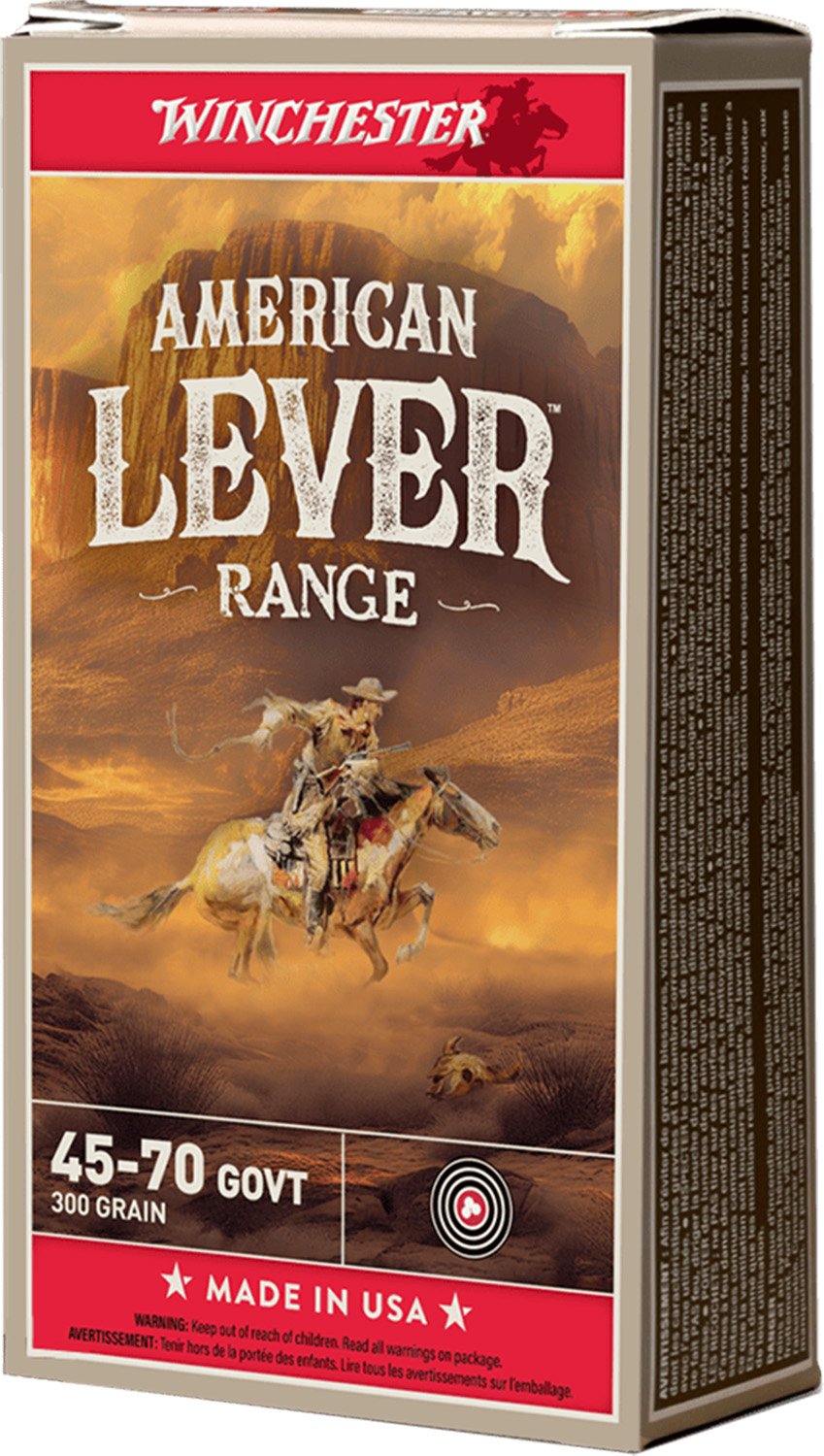 WIN 45-70 300GR AMERLEV JHP 20