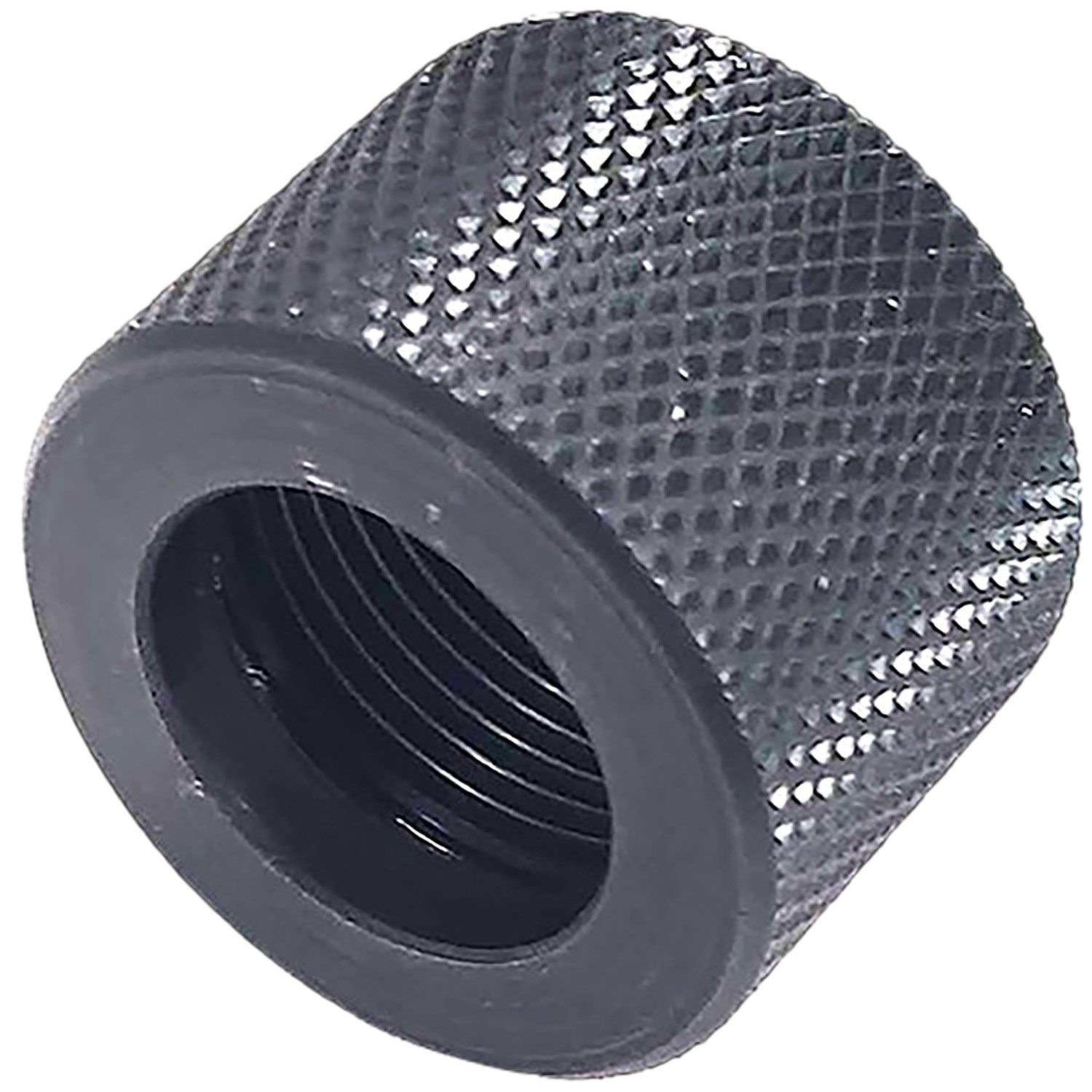 HK 50970172 H&K Thread Cap 45 ACP Fits H&K 45/USP45C Tactical/USP45, Black Steel