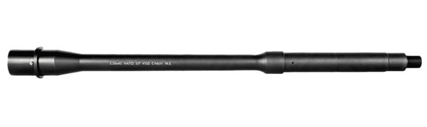 Lead & Steel Llc LS556GOV-MID-14.5 5.56mm 14.50" Government Profile Features M4 Feed Ramps