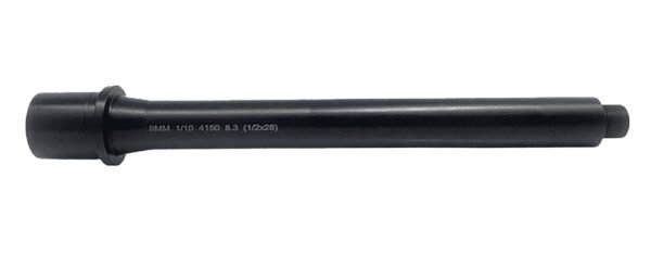 Lead & Steel Llc LS9MM8.3-28 AR9 Barrel 8.30" Nitride 1/2"x28