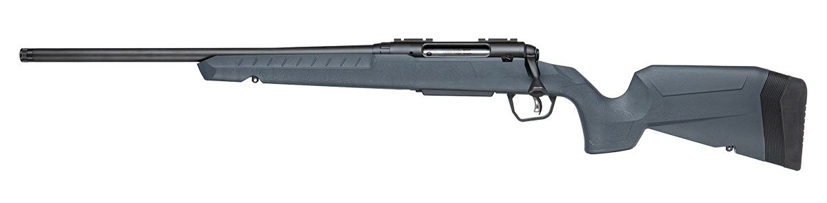 Savage Arms 33153 Axis 2 308 Win 4+1 20" Matte Black Carbon Steel Threaded Barrel, Drilled & Tapped Receiver, Gray Fixed w/Pistol Grip Synthetic Stock, Left Hand