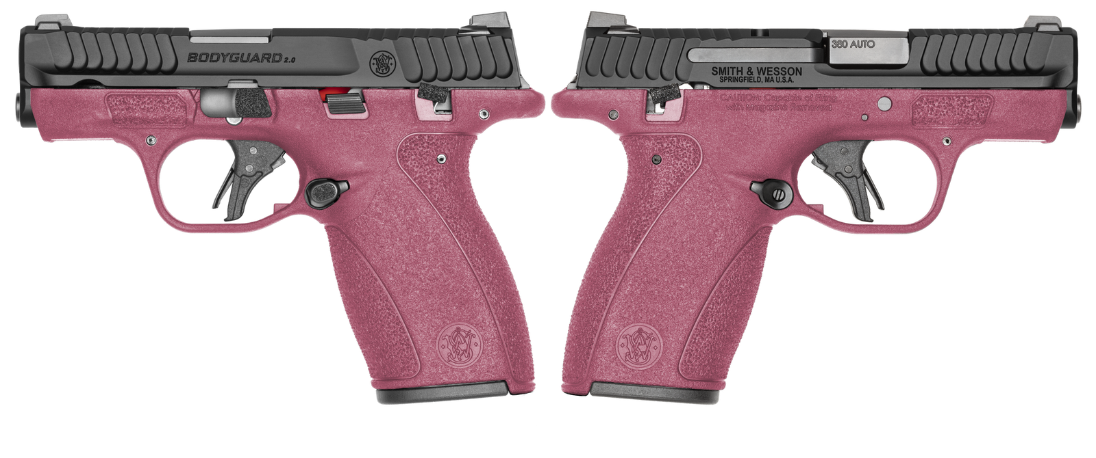 SMITH & WESSON BODYGUARD 2.0 380ACP PISTOL T.S. CRANBERRY FROST ORION EXCLUSIVE 1-12RD 1-10RD MAG